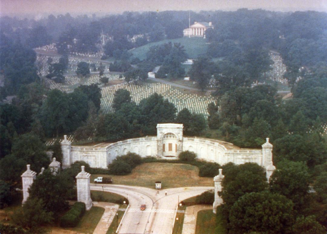 Military Women's Memorial Aerial View